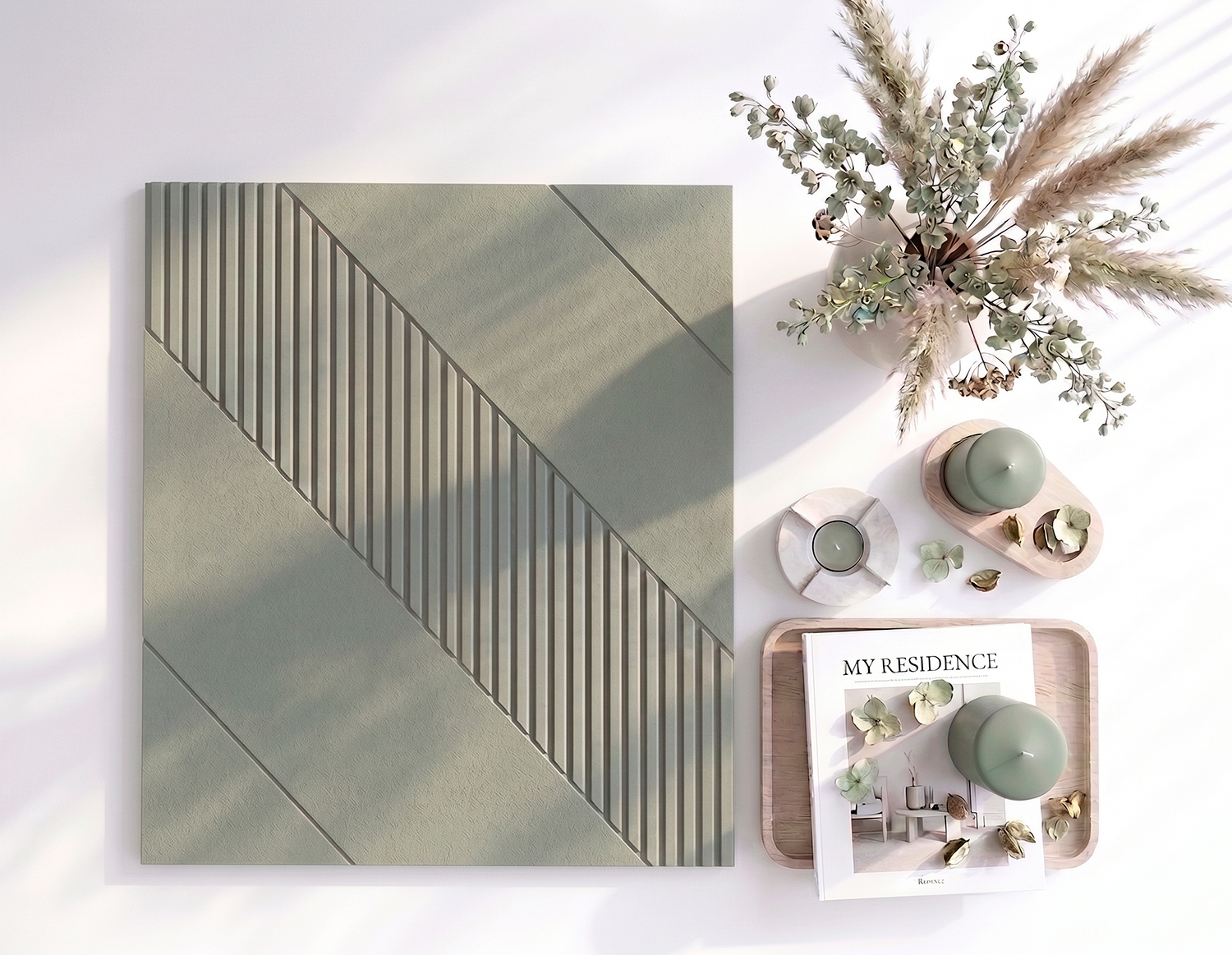Гардеробная Тринити - Ассиметрия - композиция 1