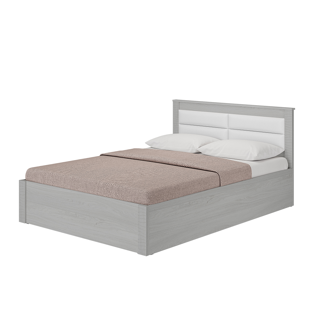 Кровать 1,4 м Монако КР-13 ясень белый