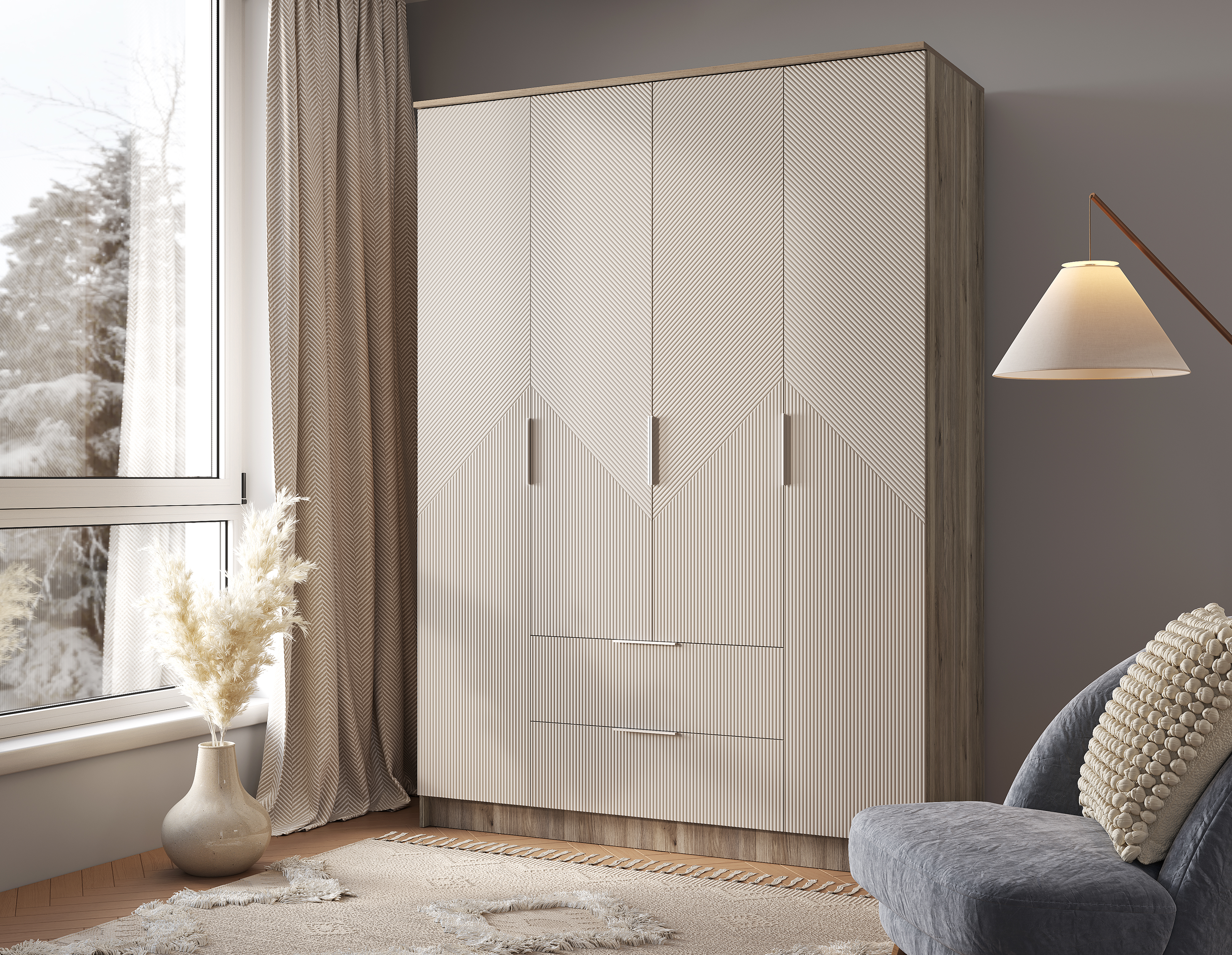 Коллекция мебели Эмилия композиция 2