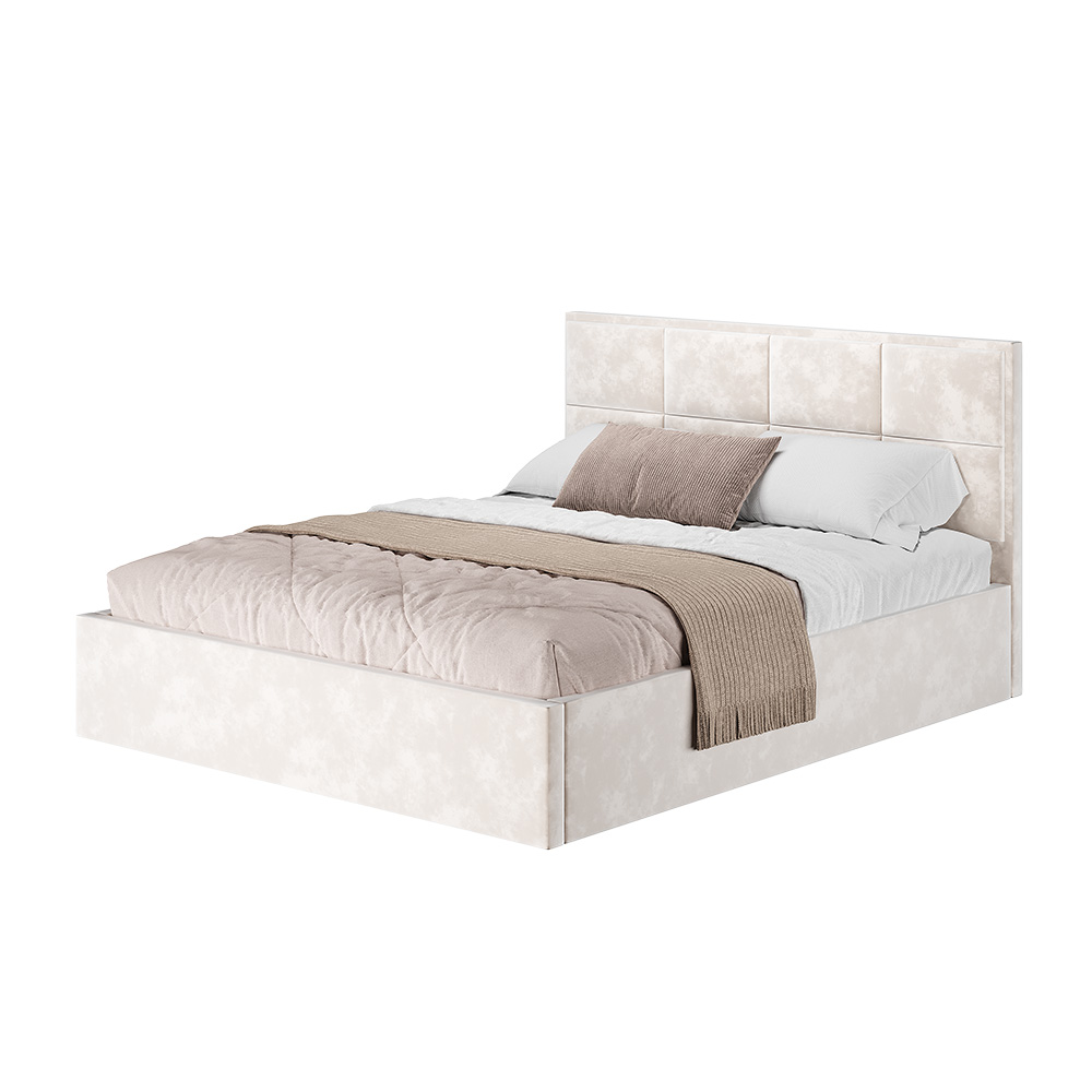 Кровать 1,6 м Линда КР-16 миндаль