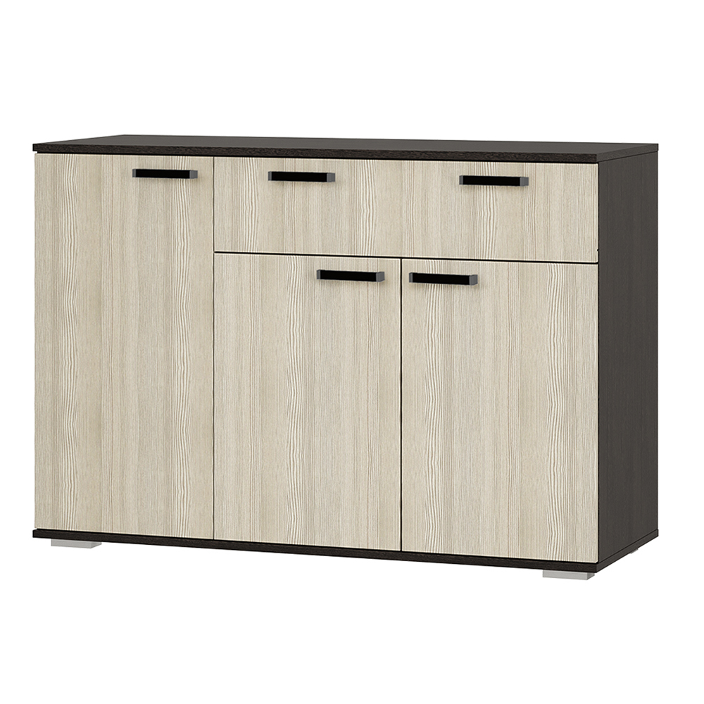 Комод Стандарт-4 NEW дуб крафт белый