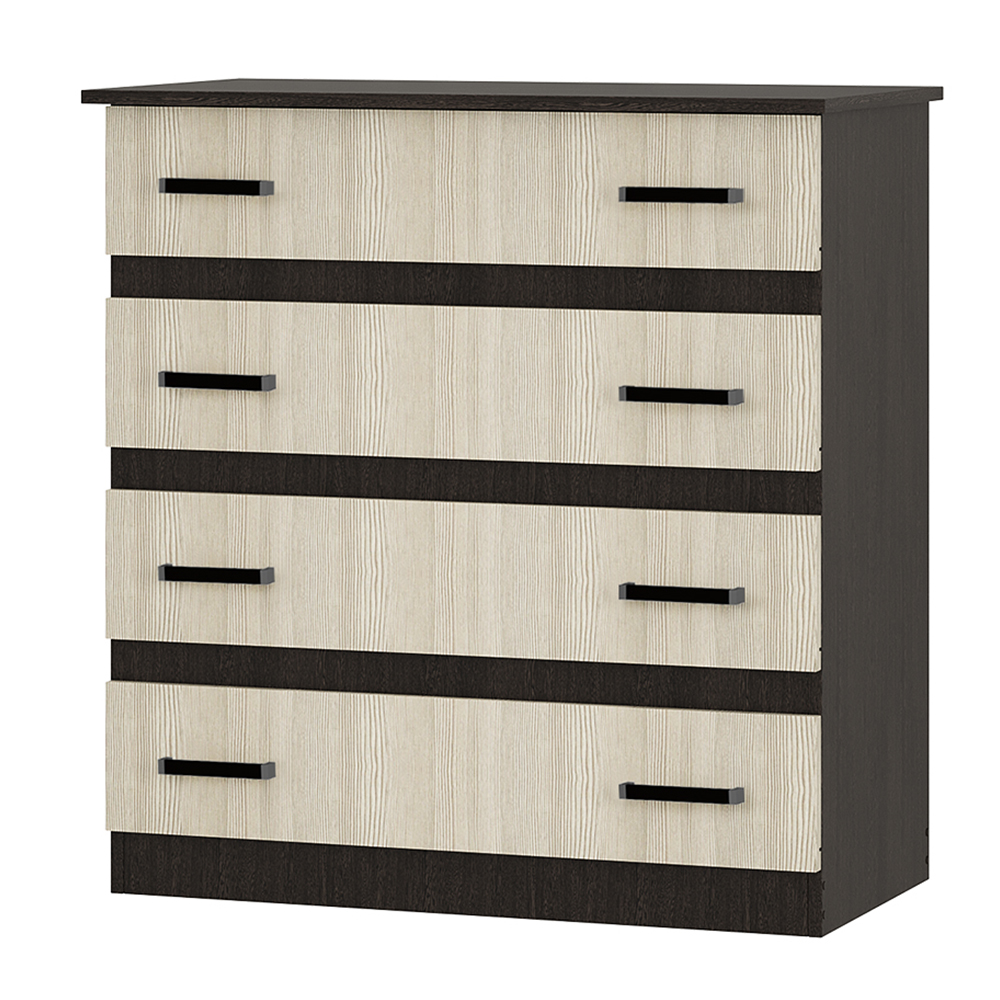 Комод Стандарт №6 дуб крафт белый