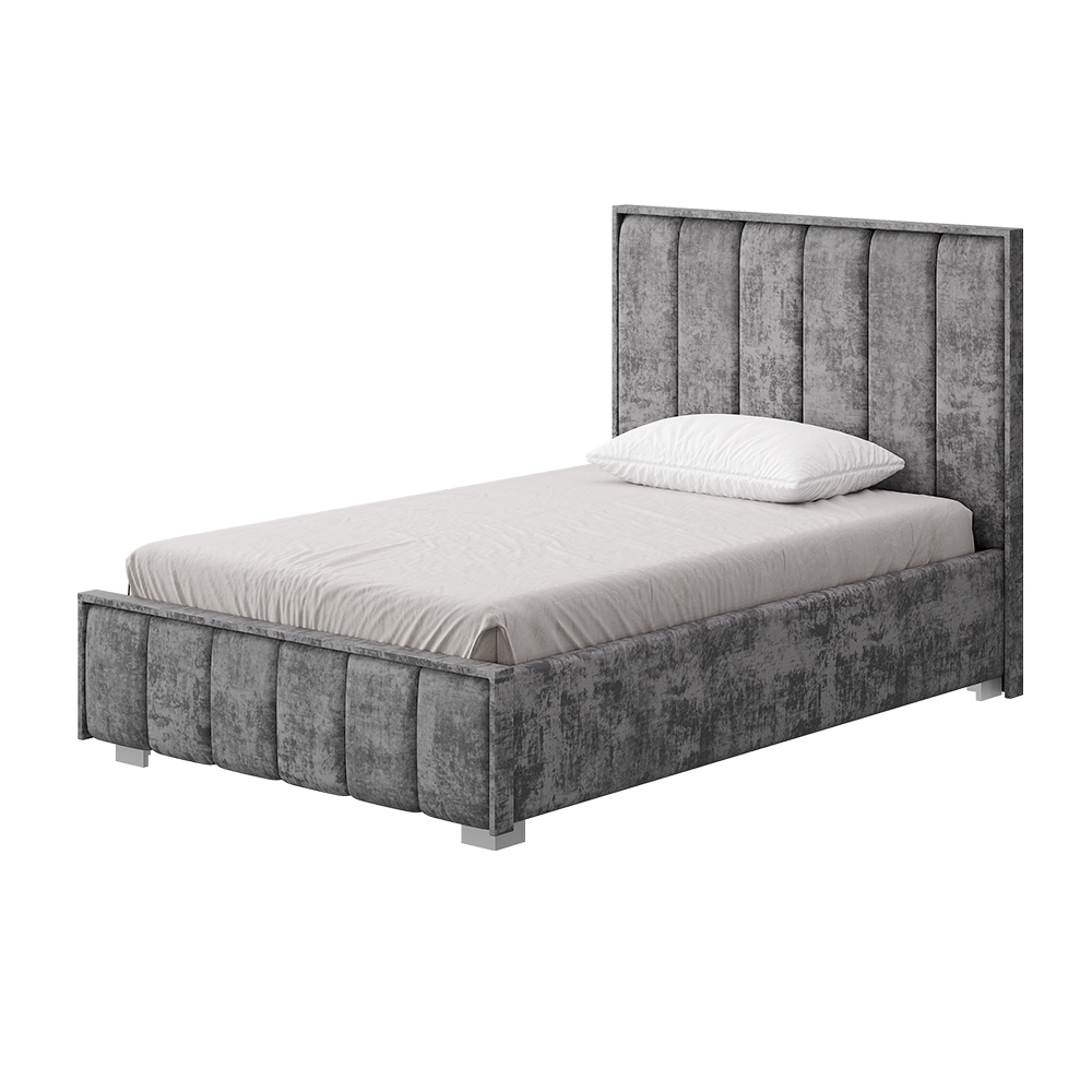 Кровать 1,2 м Мирабель КР-06 NEW грифельный
