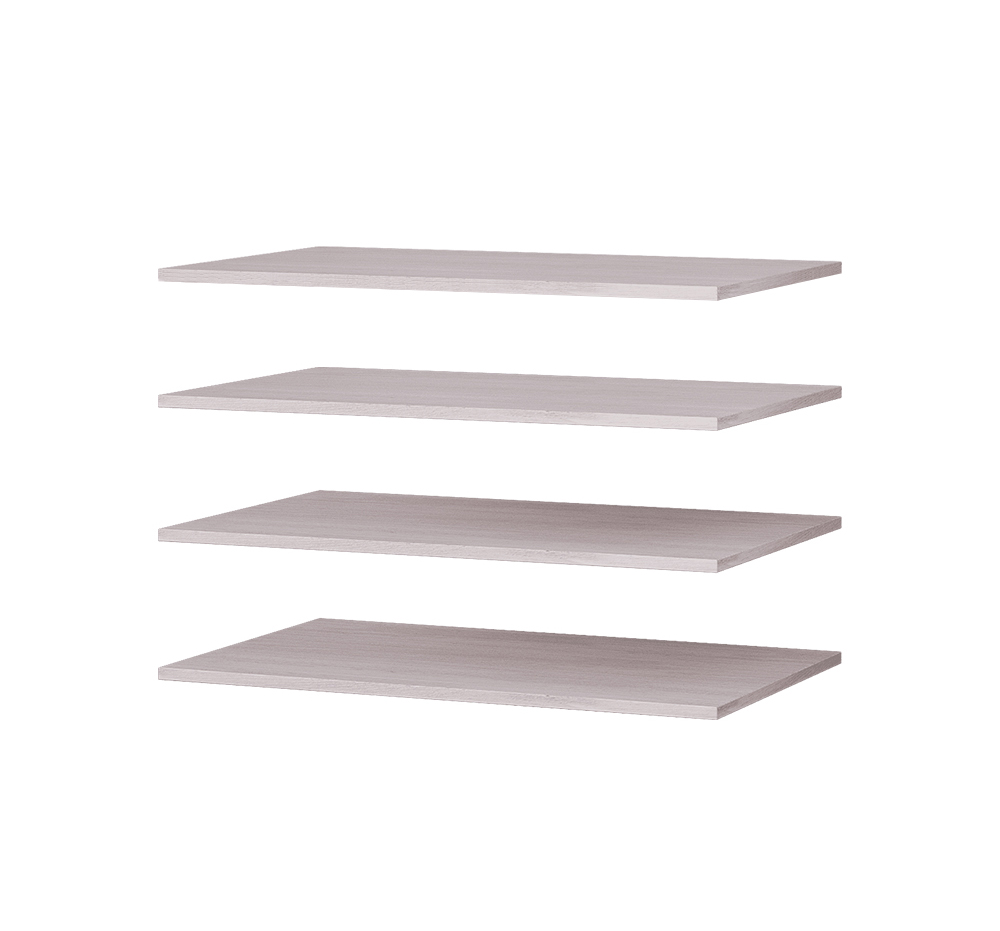 Полки ПЛ-14 ясень белый