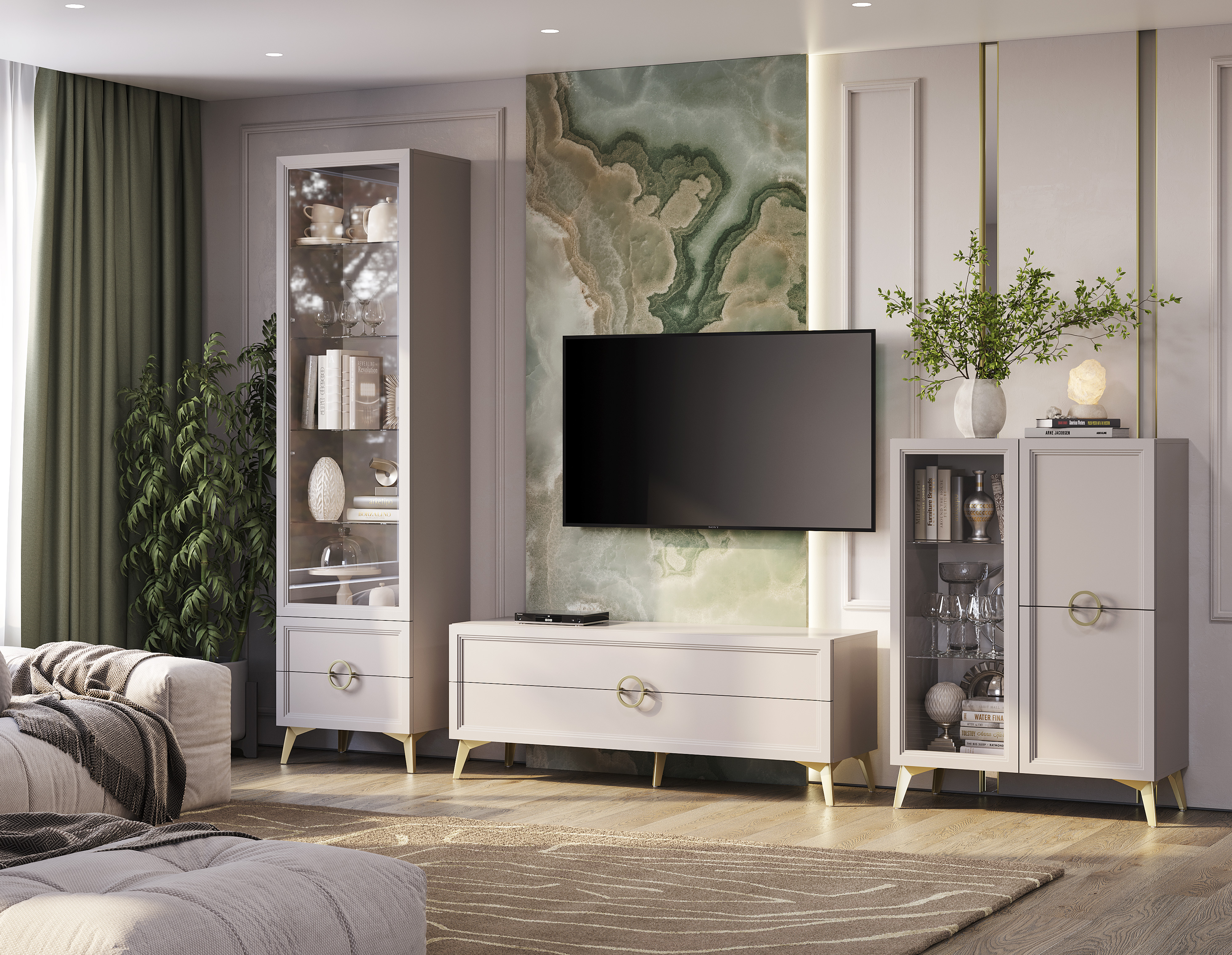 Гостиная Эстетика композиция 2