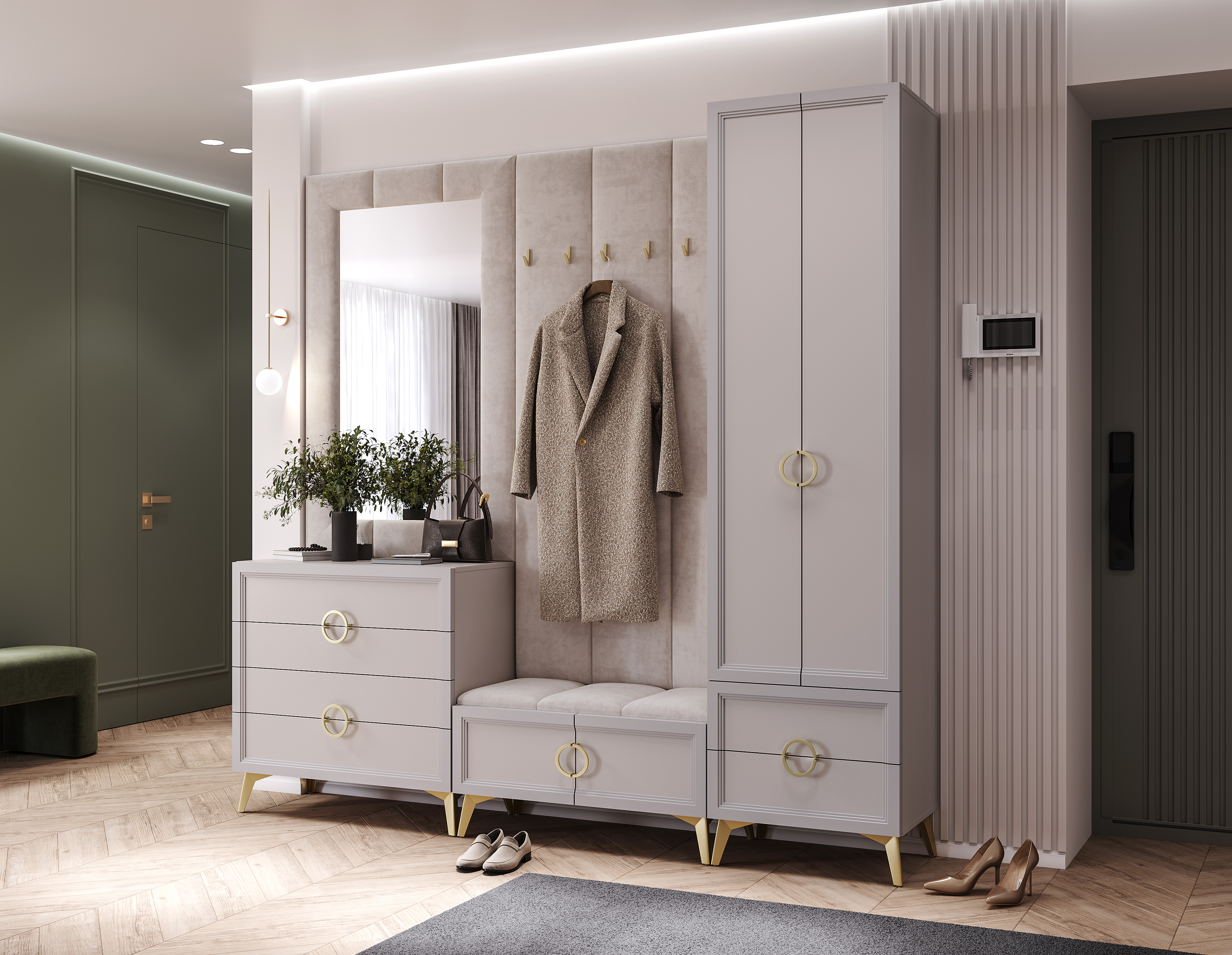 Прихожая Эстетика композиция 1