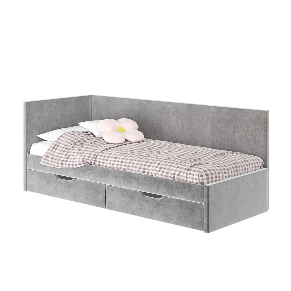 Кровать Лео КР-49 хром