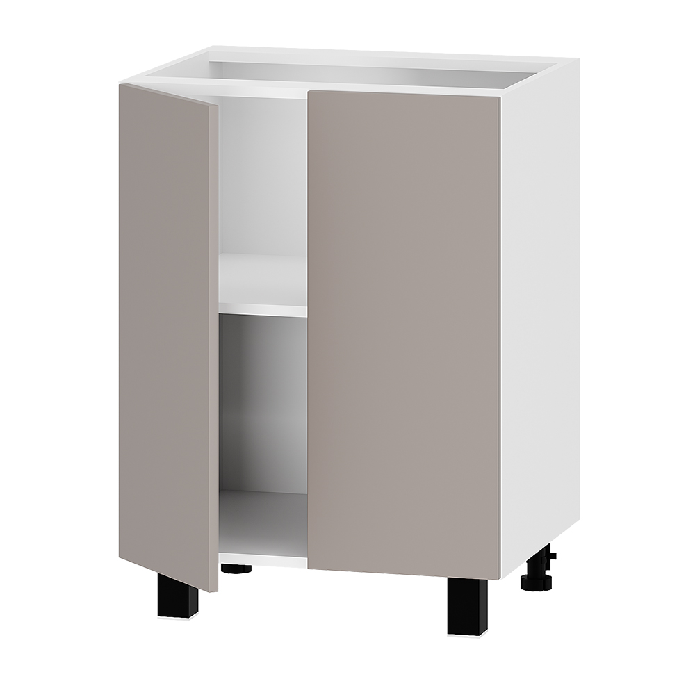 Кухонный шкаф-стол напольный Р 600 (h820) двустворчатый