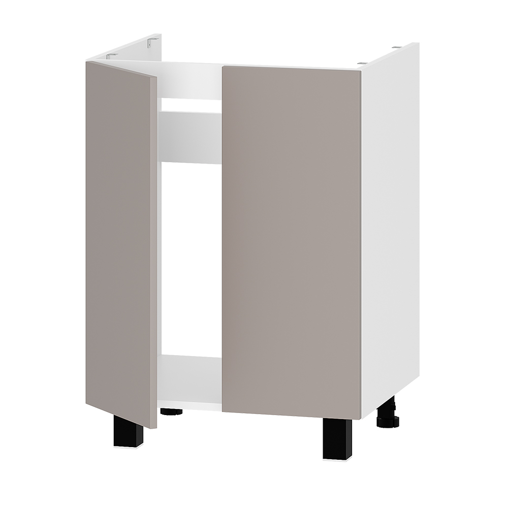 Кухонный шкаф-стол напольный РМ 600 (h820) (рабочий под мойку двустворчатый)