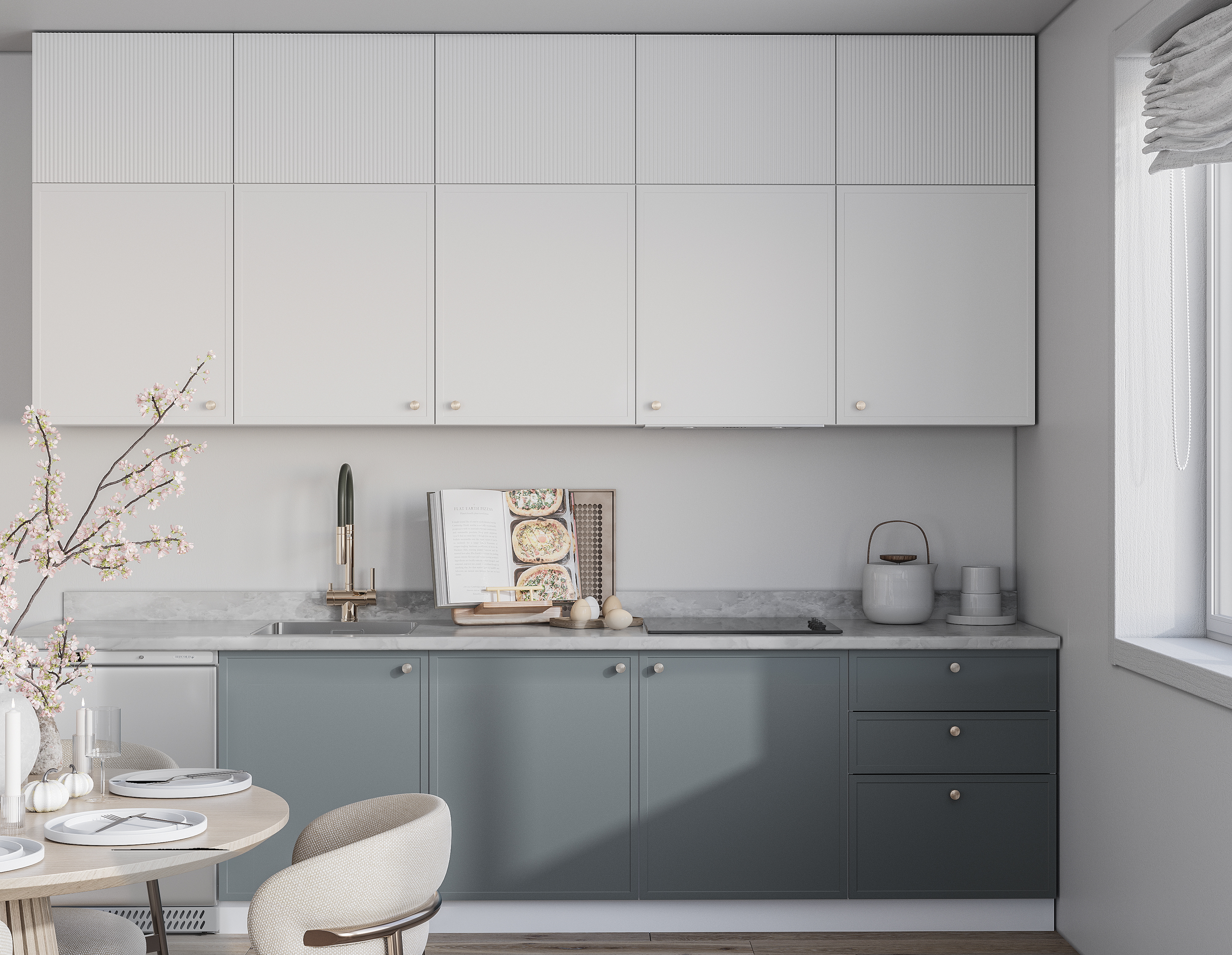 Астрид-шарли бриз MF11, Астрид-эмаль белая F26, Рейка-эмаль белая F26