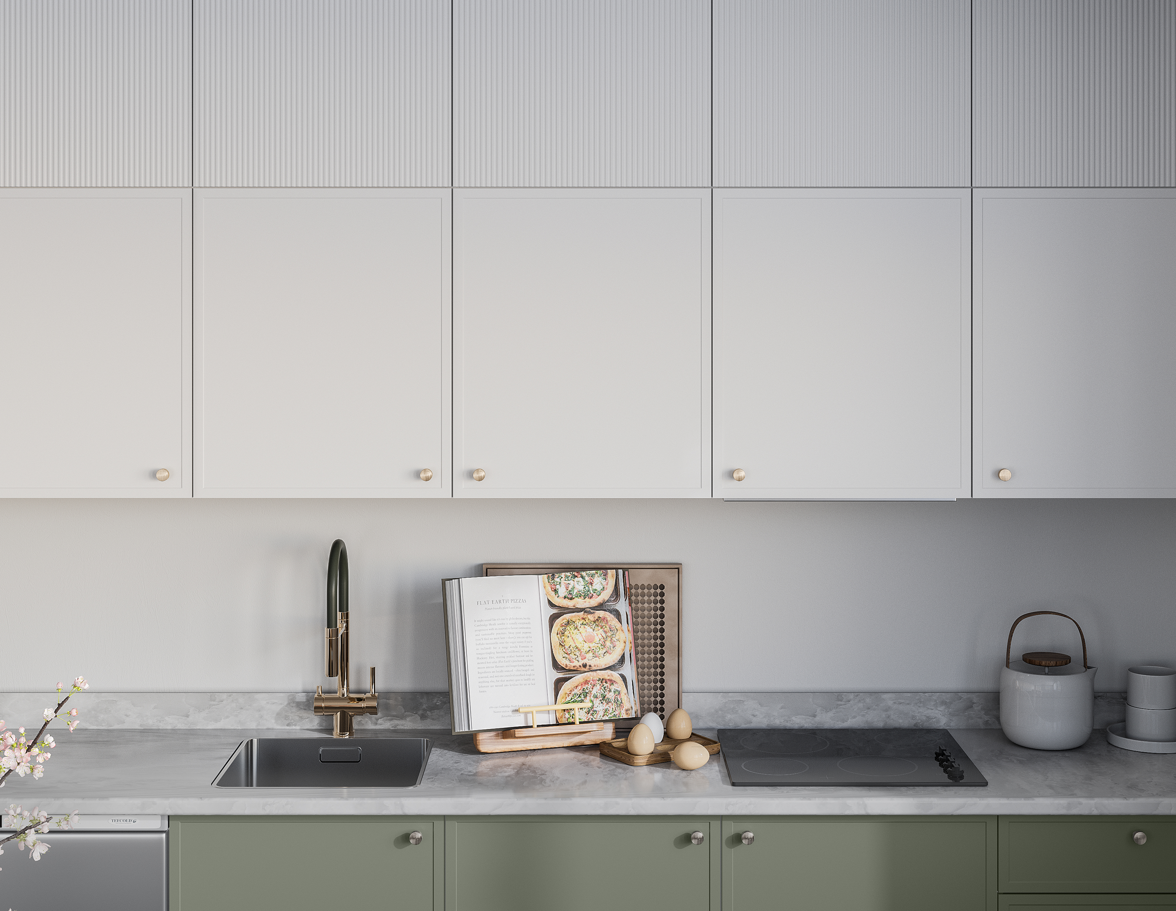 Астрид-эвкалипт софт MF12, Астрид-эмаль белая F26, Рейка-эмаль белая F26_