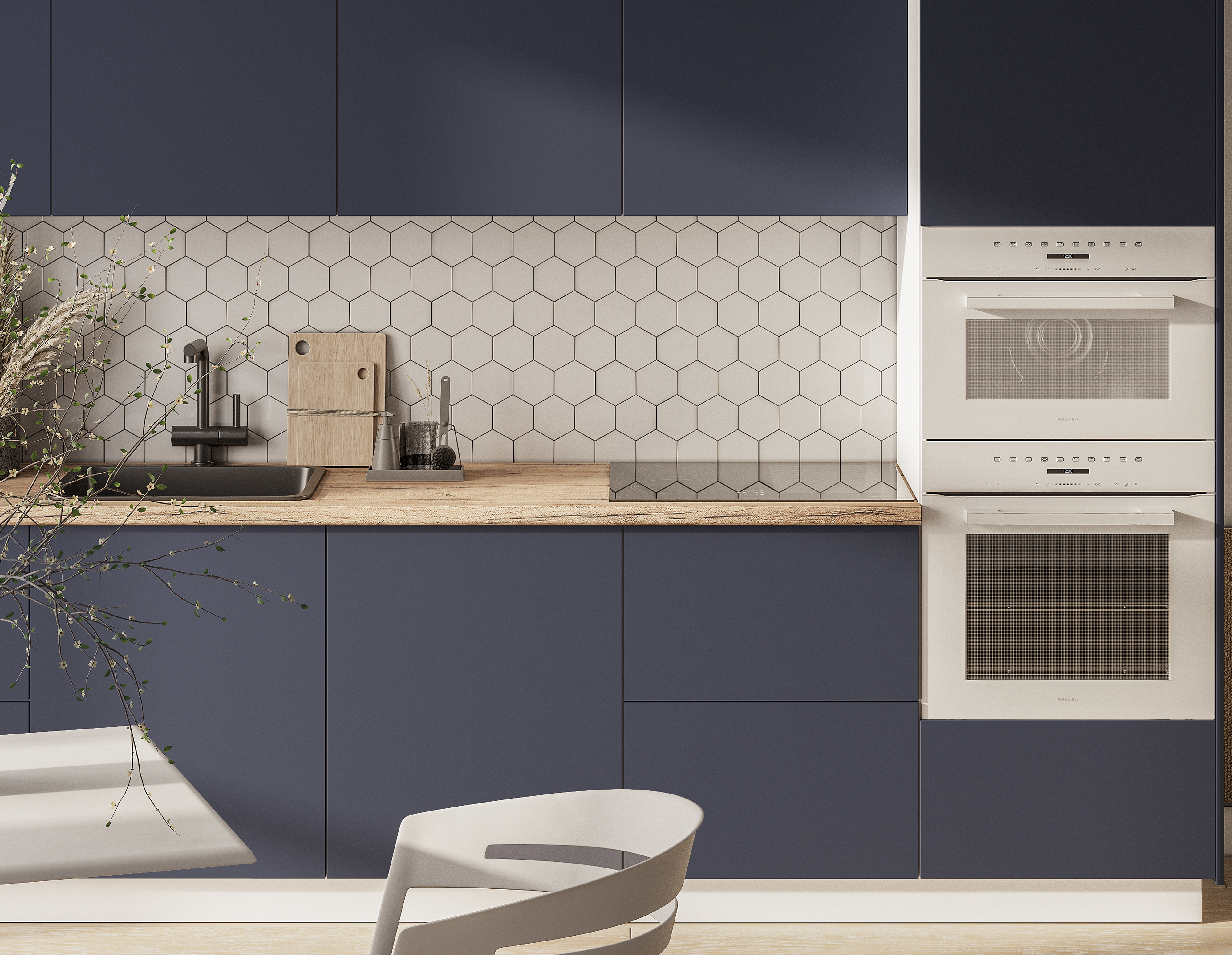 Мыло темно-синий нубук М04