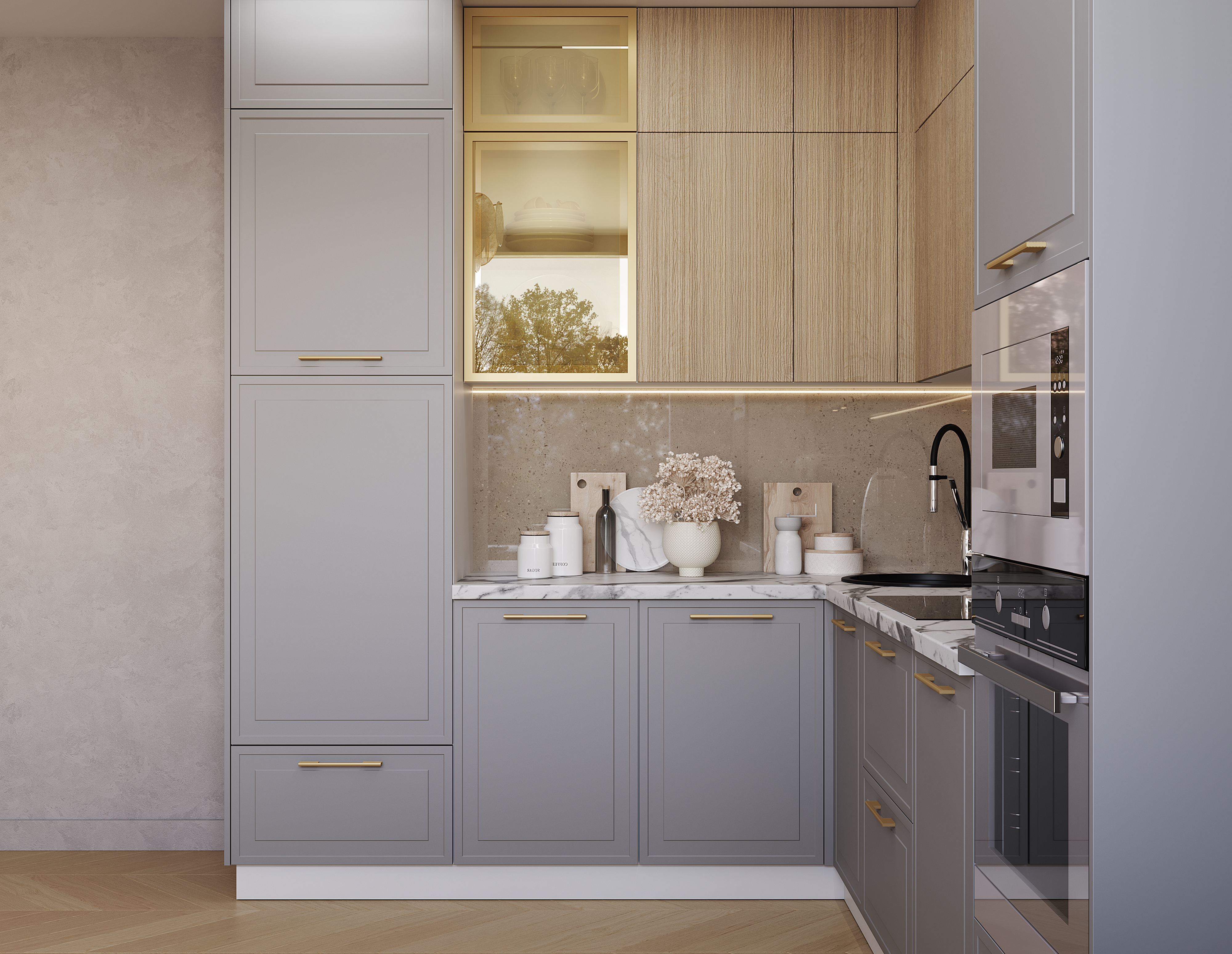 Адель-гейнсборо MF24, Мыло-слоновая кость MF18_