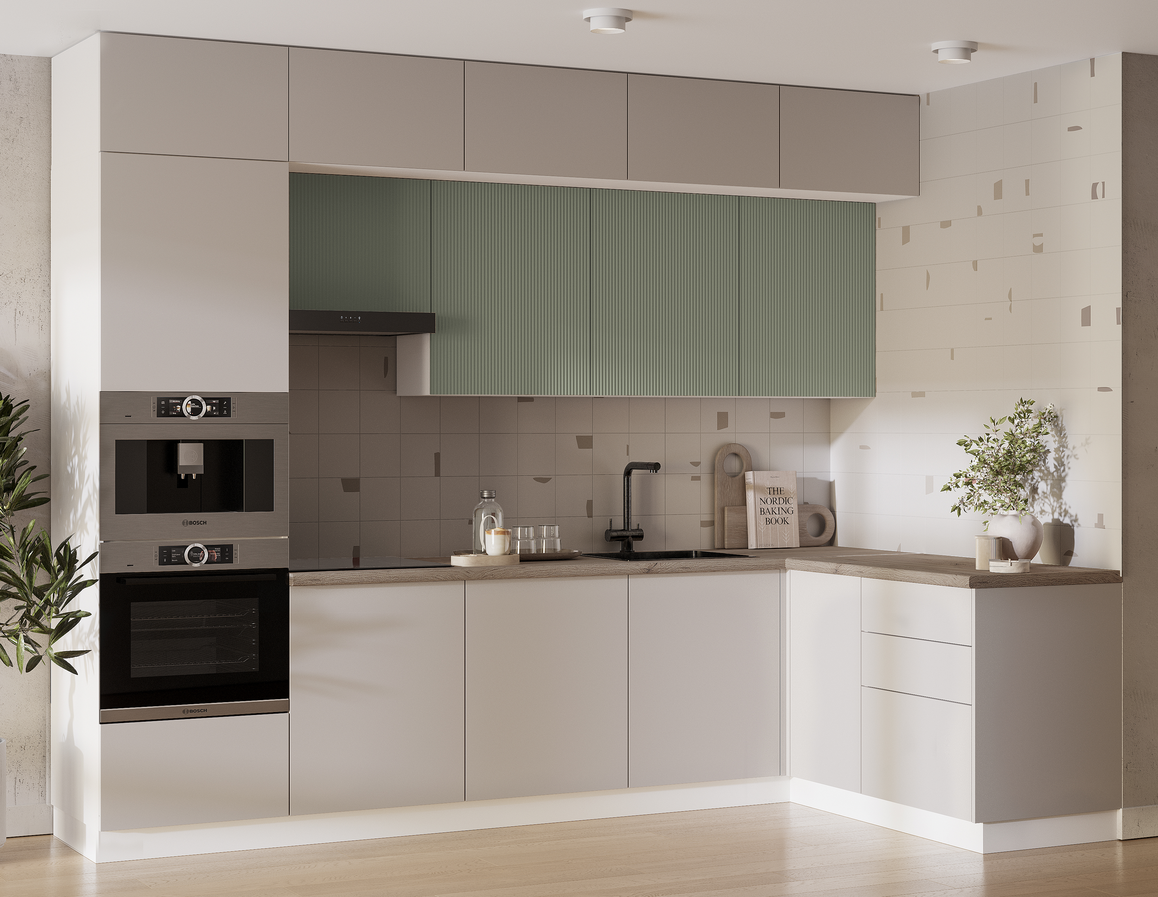 ЛДСП-кашемир, Рейка-эвкалипт MF12