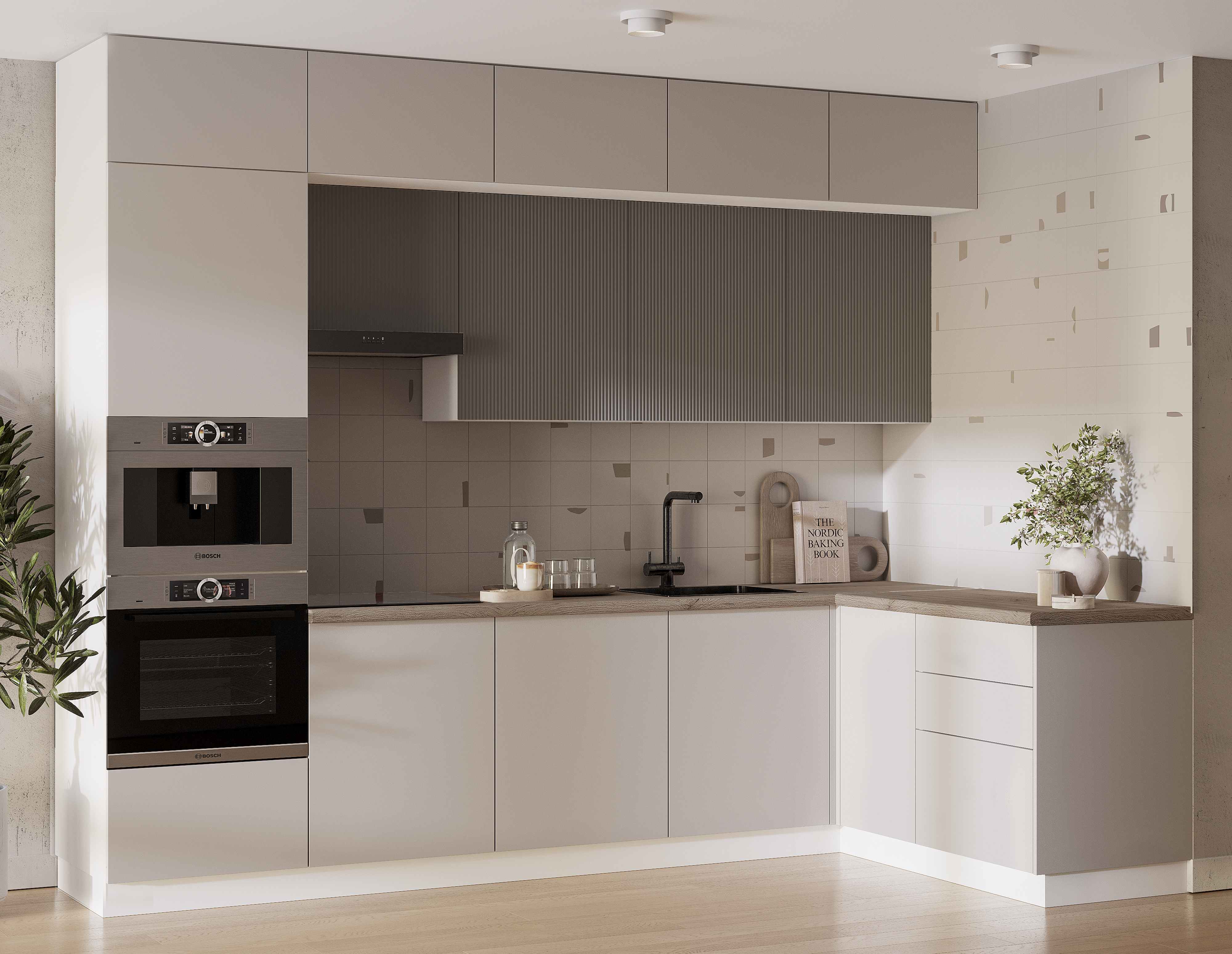 ЛДСП-кашемир, Рейка-муссон софт фактурный MF14