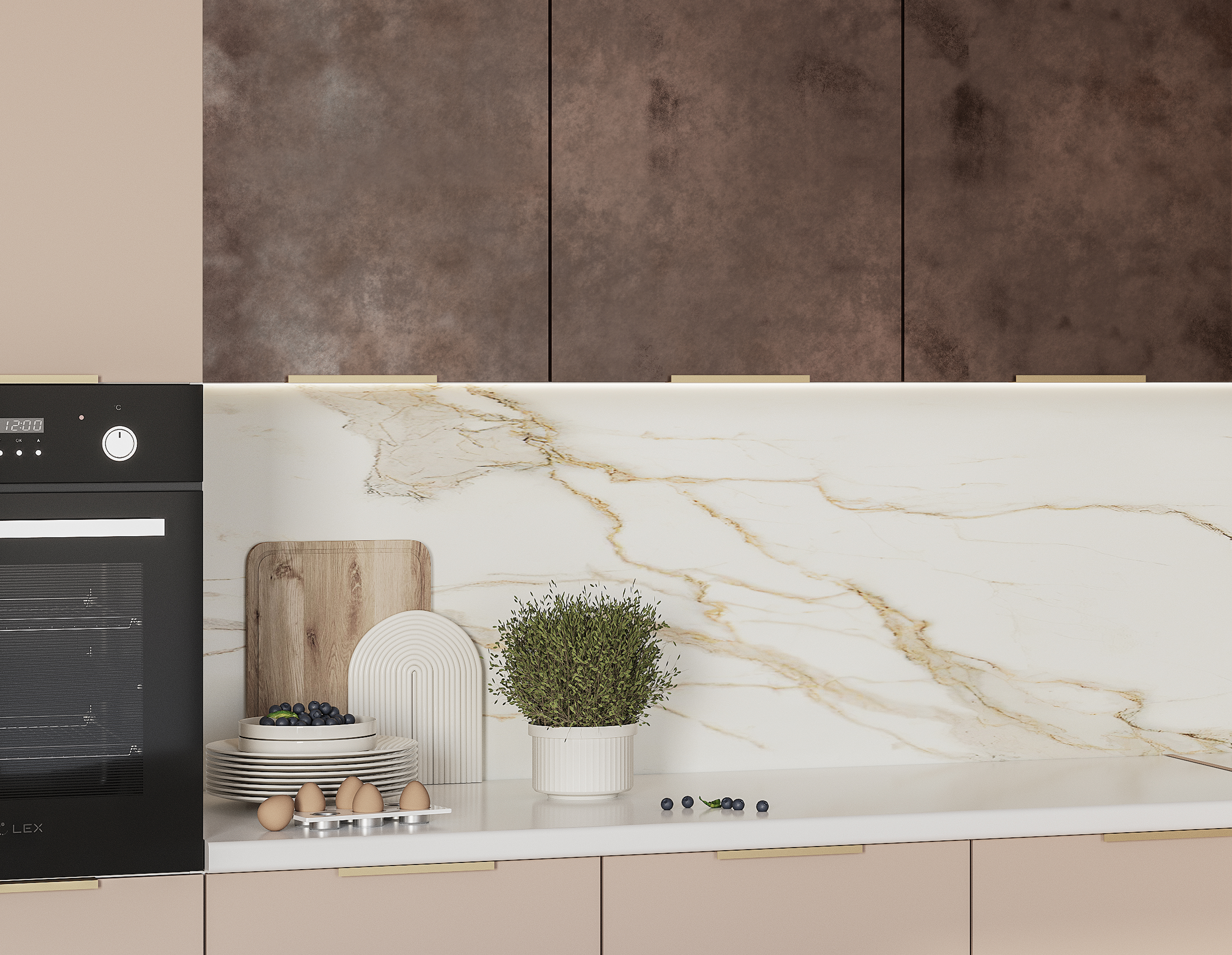 Мыло антик медь M22, мокко F01__