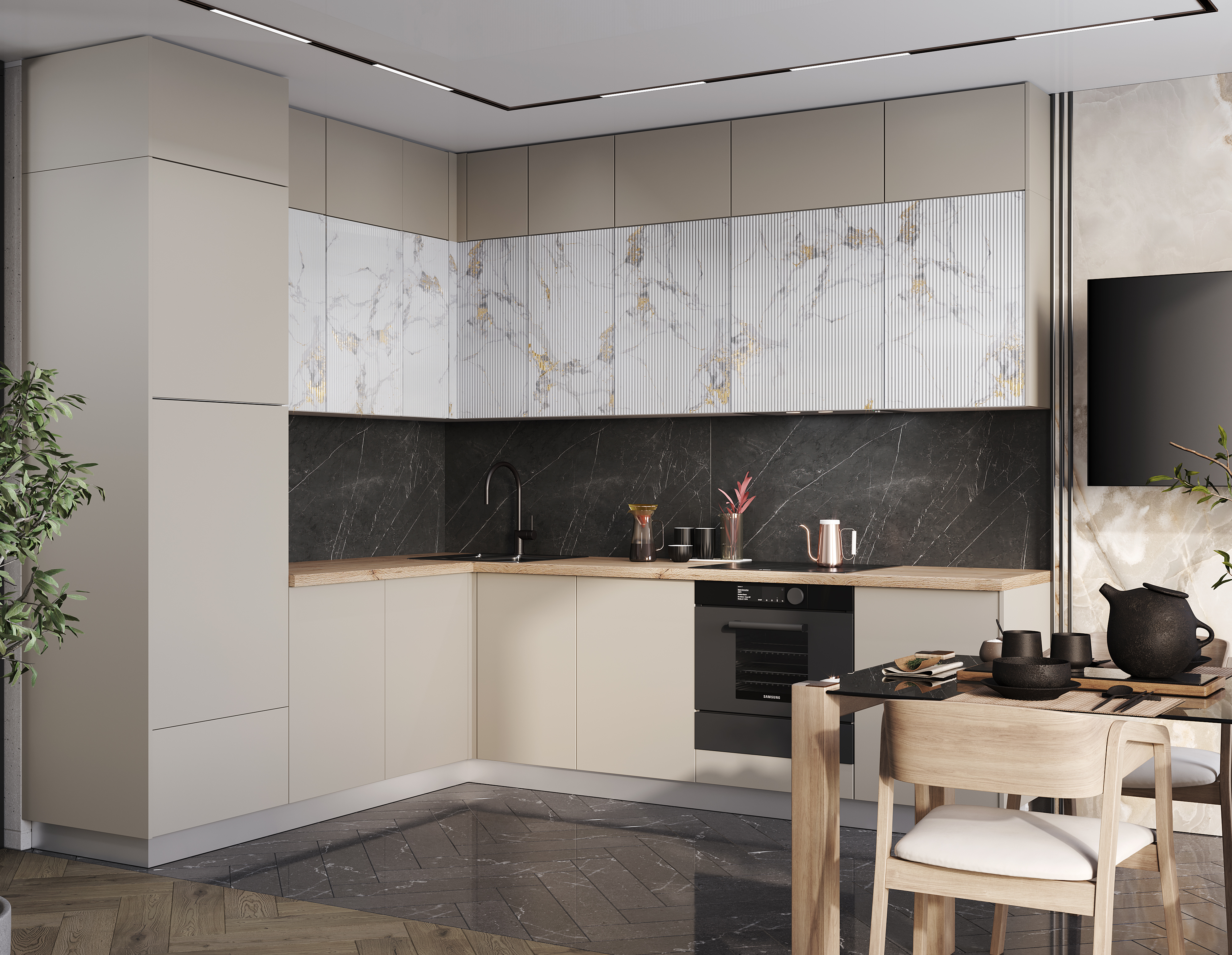 Рейка-мрамор золотой MF15, Мыло-песочный MF17