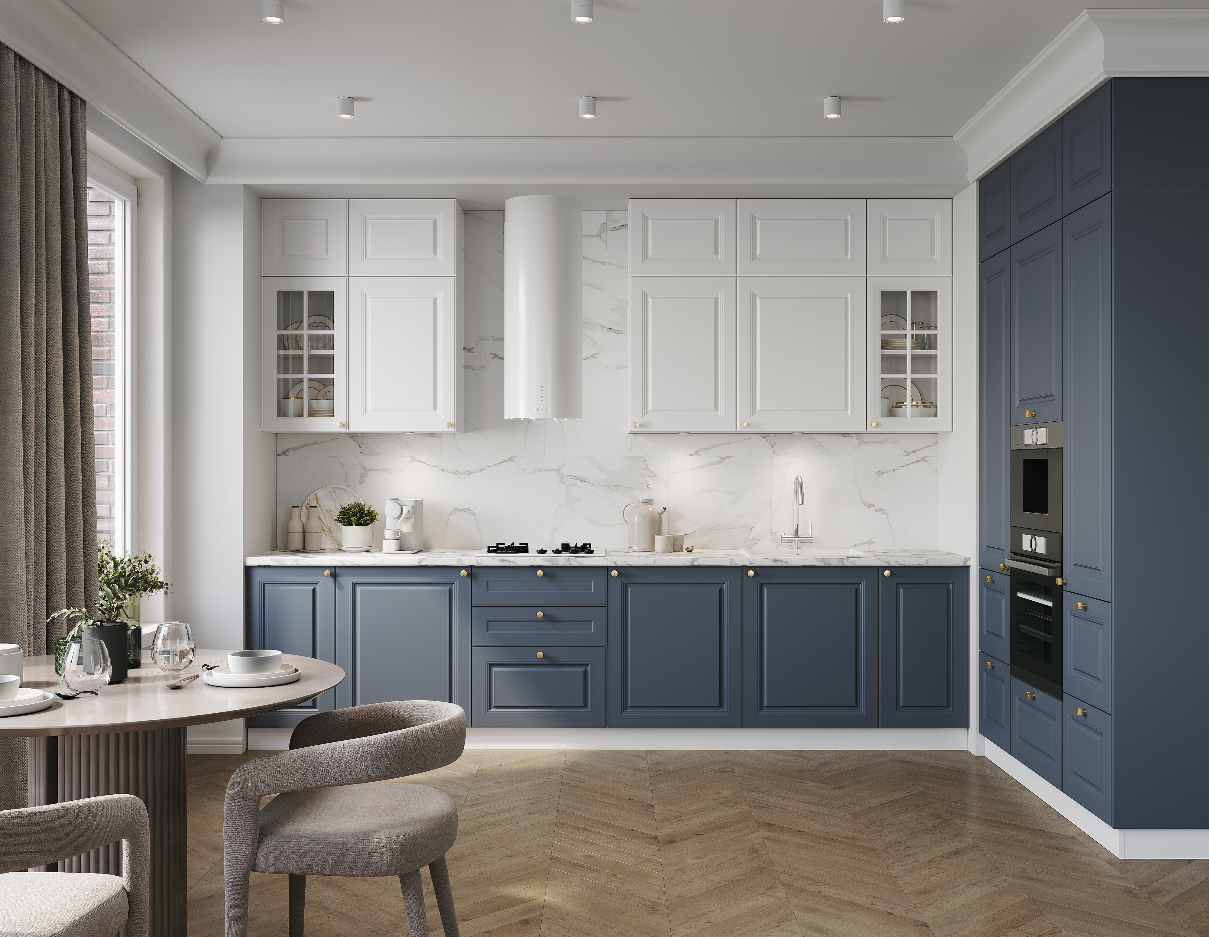 Санторини грифельный MF25, эмаль белая F26