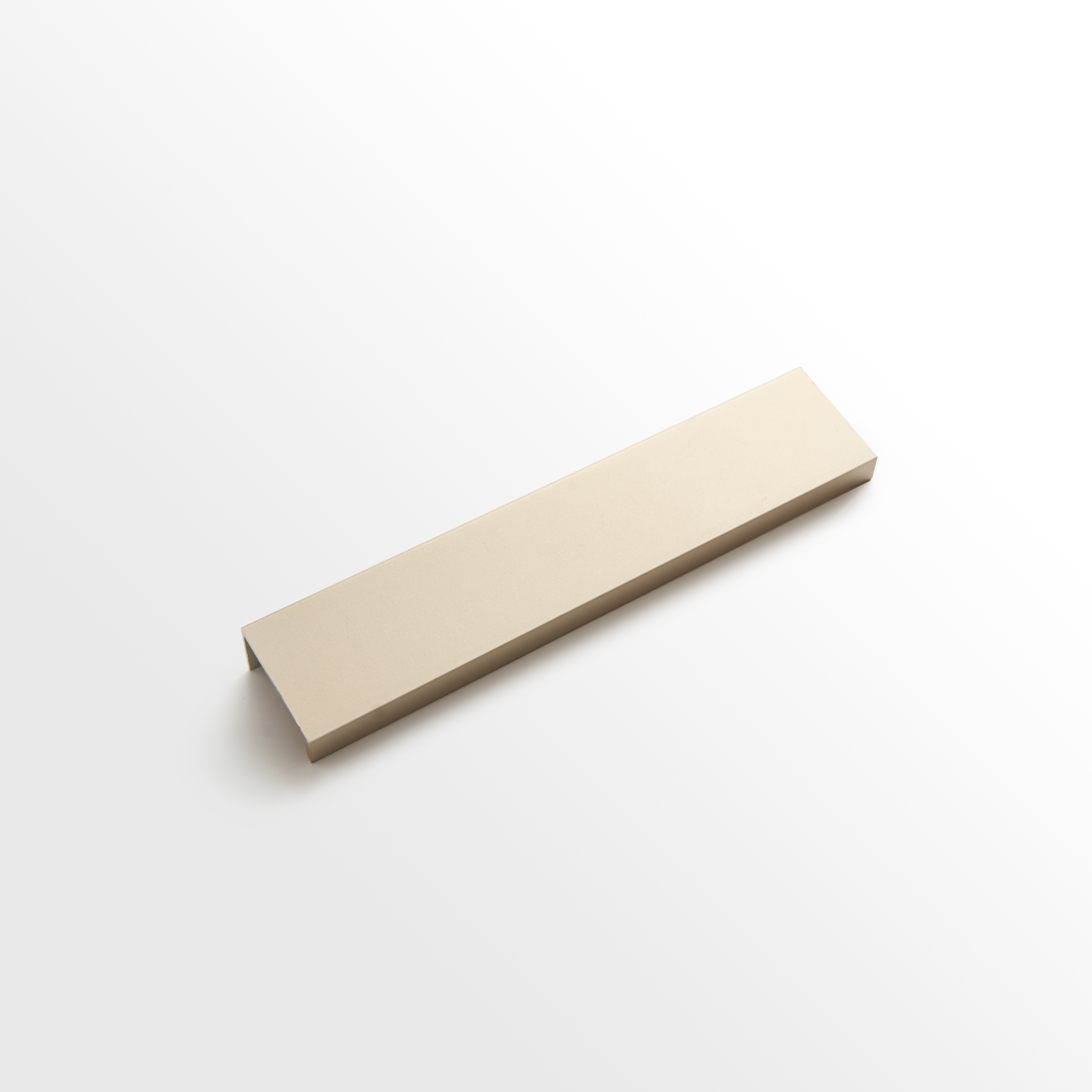 Ручка торцевая золото ПВХ с напылением, 164 мм