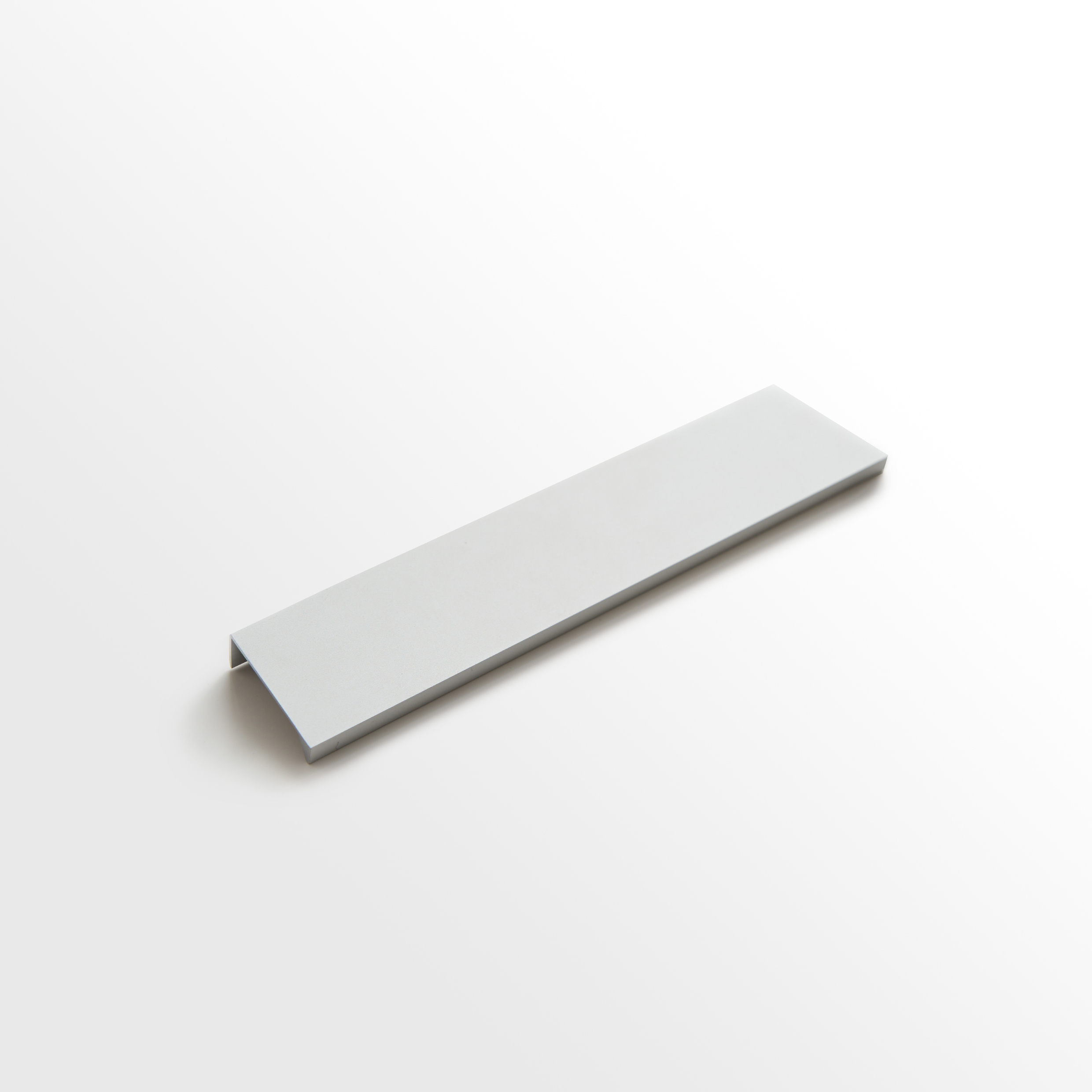 Ручка торцевая серебро алюминий, 196 мм