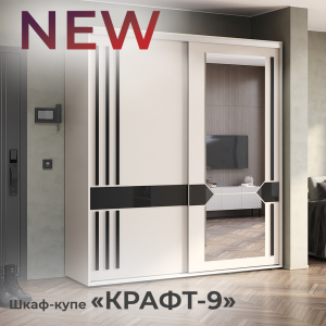 Новинка: шкаф-купе "Крафт-9"