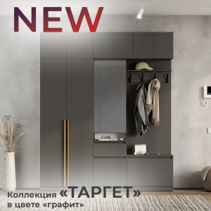 Новинка: коллекция "Таргет" в цвете "графит"