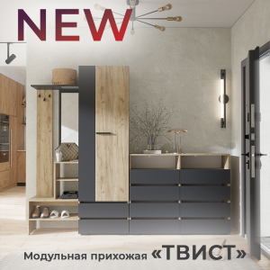 Новинка: модульная прихожая "Твист"